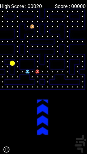 PAC MAN GAME - Gameplay image of android game