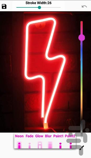 Painting and Drawing - Neon Painting - Image screenshot of android app