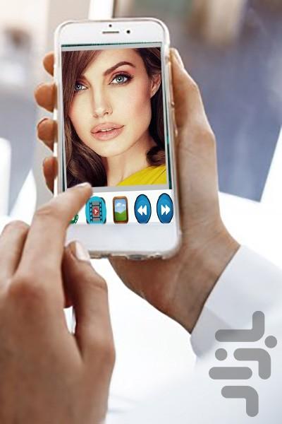 Angelina Jolie's Wallpapers - Image screenshot of android app