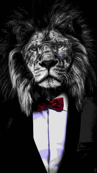 Animal art pictures, special wallpap - Image screenshot of android app