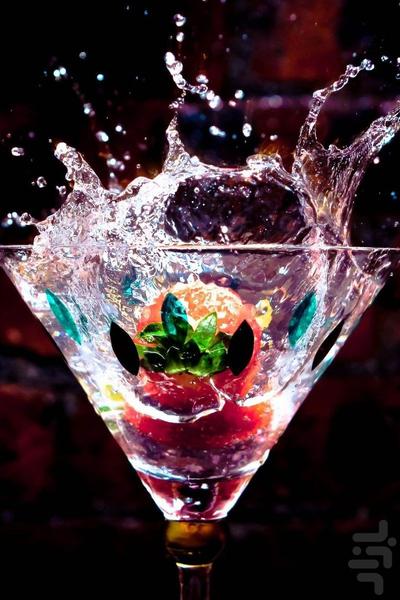 Attractive images of drinks and liqu - Image screenshot of android app