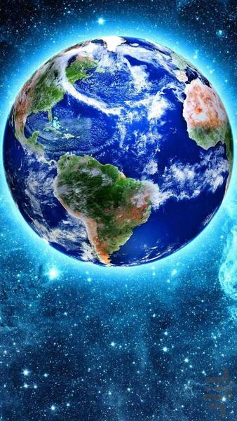 Earth wallpapers - images of the pla - Image screenshot of android app