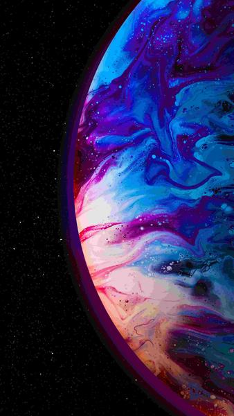 Earth wallpapers - images of the pla - Image screenshot of android app