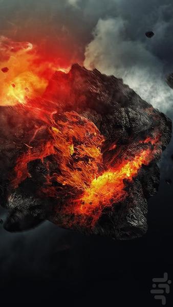 Its wallpapers - flame art pictures - Image screenshot of android app