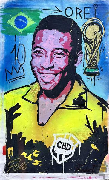 Pele football player wallpaper - Image screenshot of android app