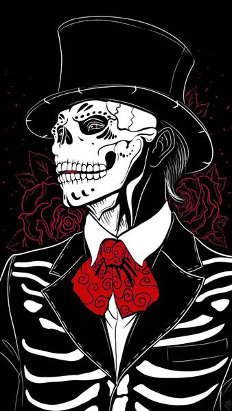 والپیپرهای اسکلت - تصاویر اسکلتی - عکس برنامه موبایلی اندروید