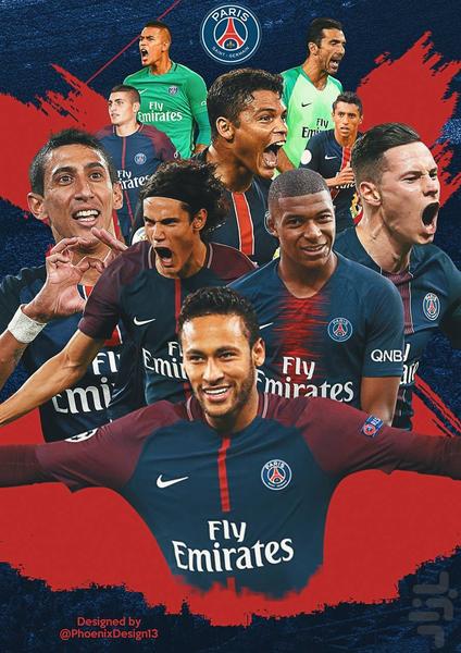 تصاویر پاریس ژرمن - والپیپر PSG - عکس برنامه موبایلی اندروید