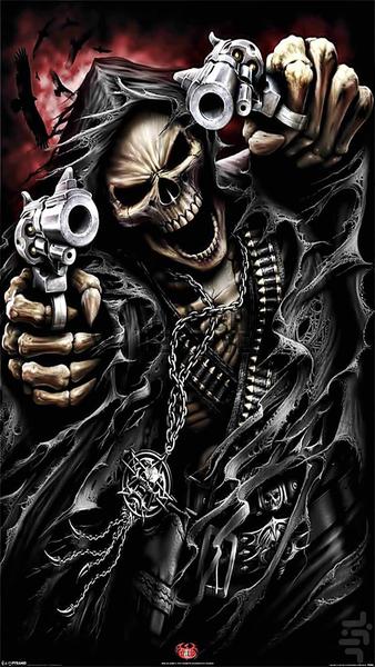 Skull Pictures - Skull Art Pictures - Image screenshot of android app