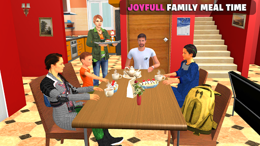 Virtual Family Simulator Game - عکس بازی موبایلی اندروید