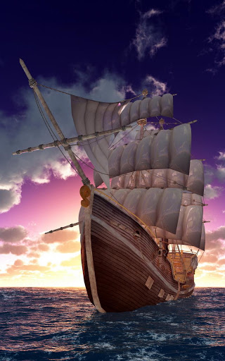Live wallpaper Pirate ship DOWNLOAD FREE 1303458364