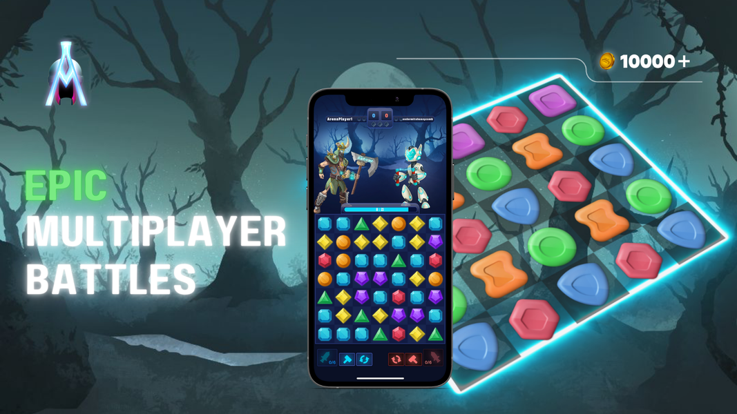 Arcane Merge - Puzzle game - عکس بازی موبایلی اندروید