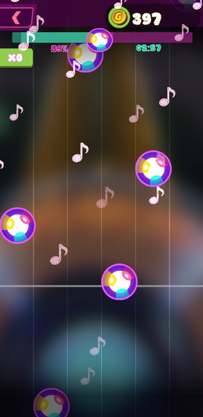 Chord Spiral: Dance of Ages - Gameplay image of android game