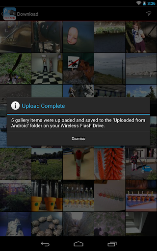 SanDisk Wireless Flash Drive - Image screenshot of android app