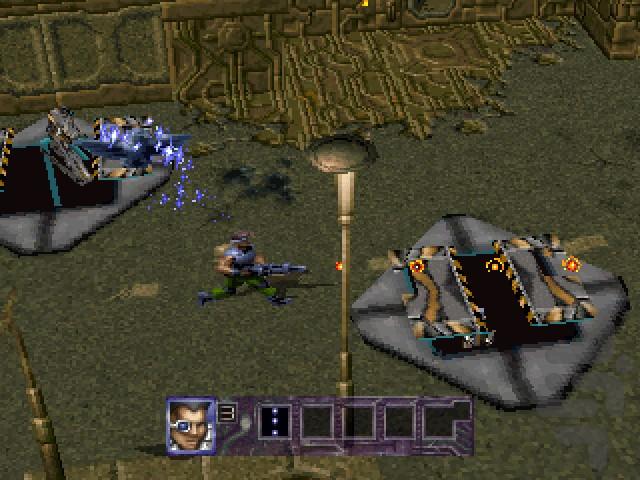 کنترا میراث جنگ پلی 1 - Gameplay image of android game