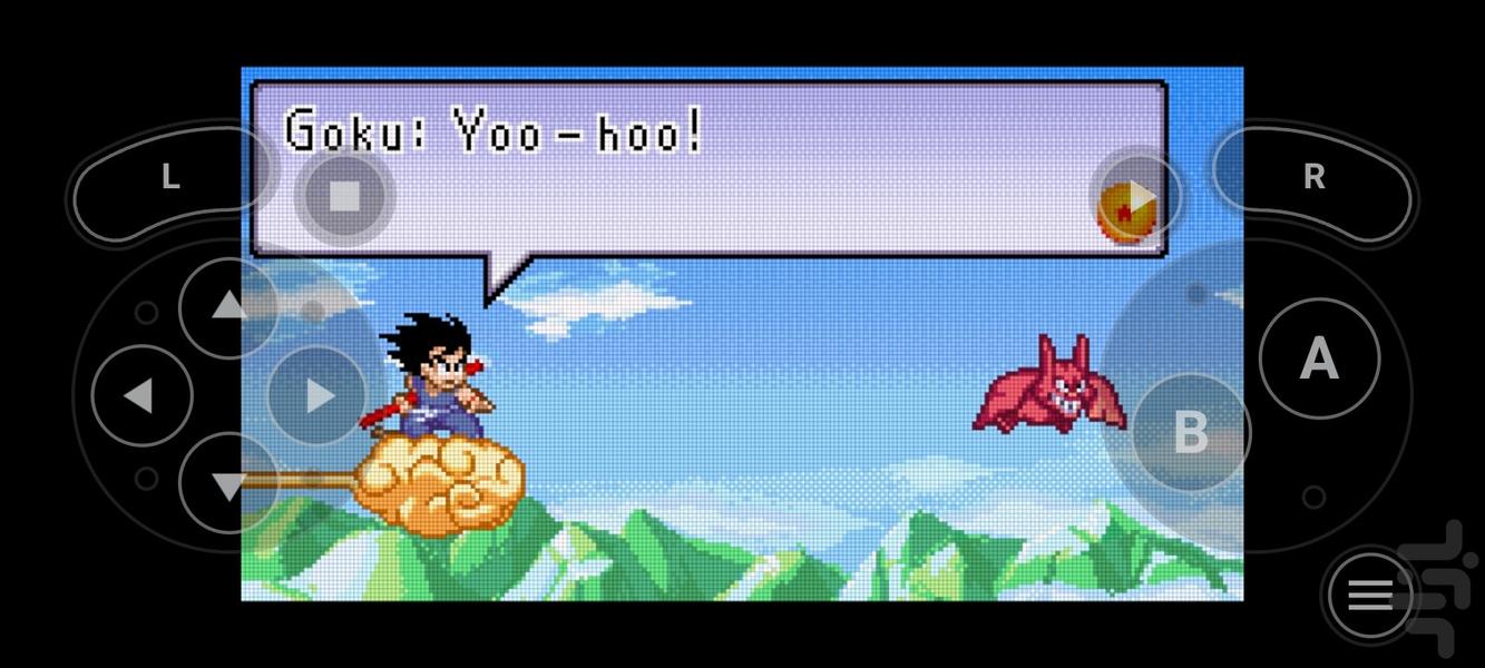 دراگون بال پیشرفته - Gameplay image of android game