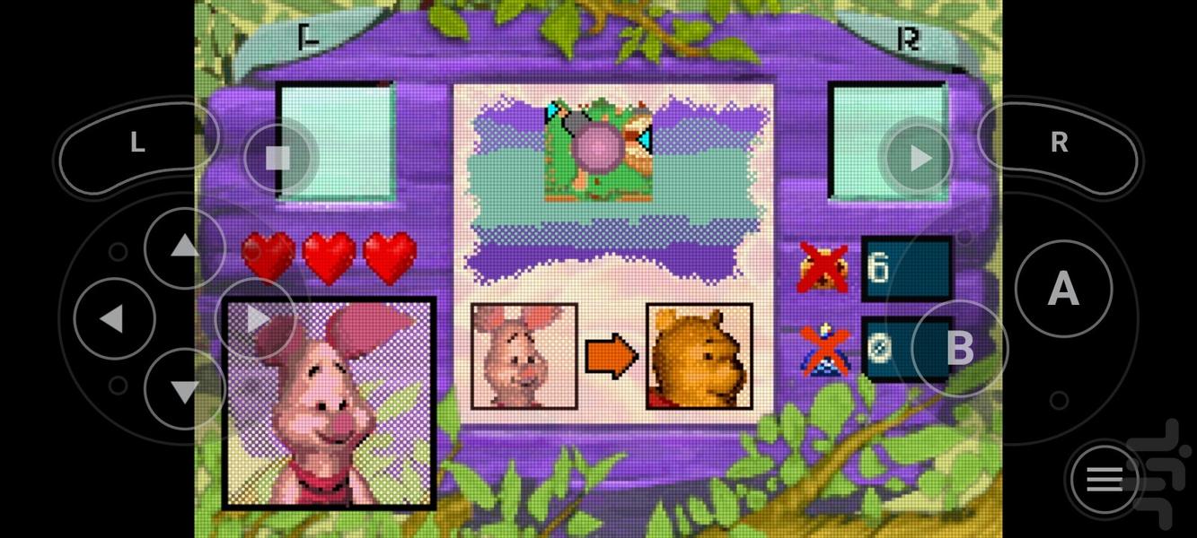 ماجراهای پیگلت - عکس بازی موبایلی اندروید