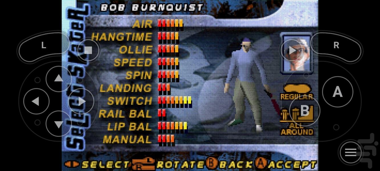 تونی هاک اسکیت باز 2 فشرده - Gameplay image of android game