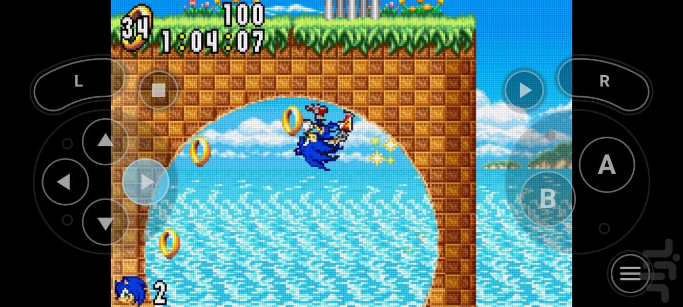 سونیک پیشرفته مجموعه - عکس بازی موبایلی اندروید