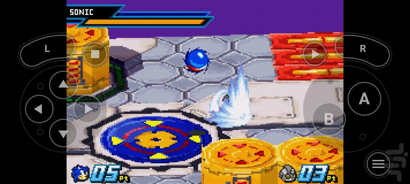 سونیک پیشرفته مجموعه - عکس بازی موبایلی اندروید