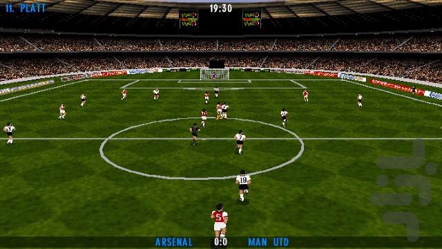 Actua Soccer - Gameplay image of android game