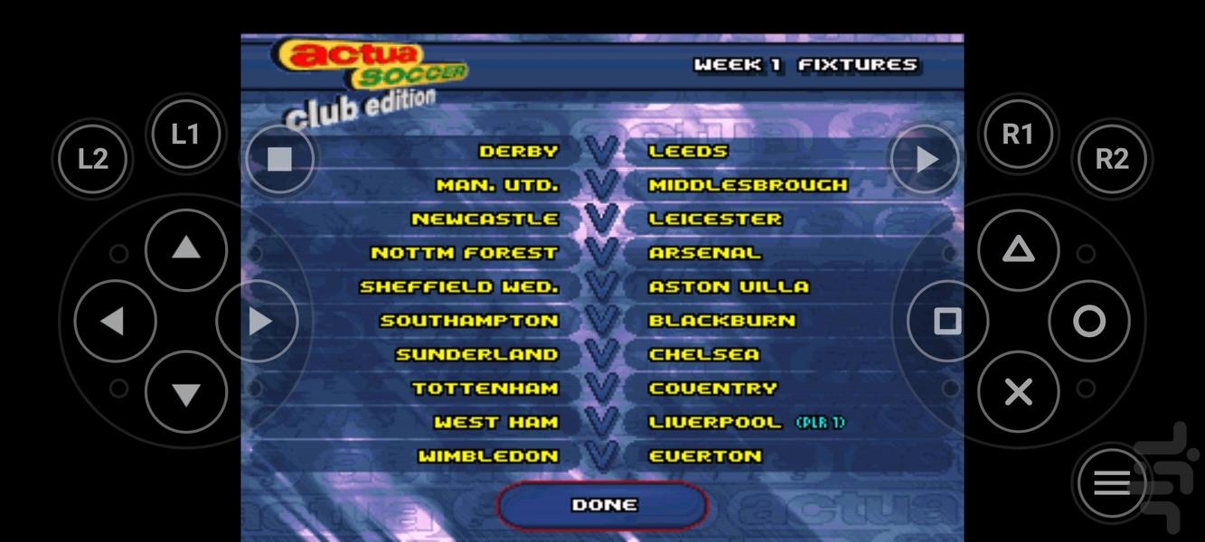 فوتبال واقعی ۱ پلی ۱ - عکس بازی موبایلی اندروید