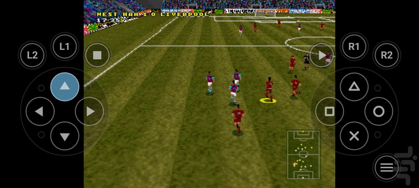 فوتبال واقعی ۱ پلی ۱ - عکس بازی موبایلی اندروید