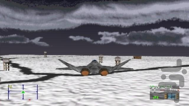 هواپیمای جنگی اف - عکس بازی موبایلی اندروید