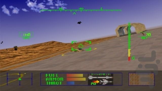 هواپیمای جنگی اف - عکس بازی موبایلی اندروید