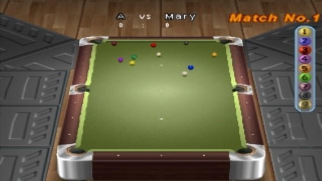 بیلیارد آمریکایی - Gameplay image of android game