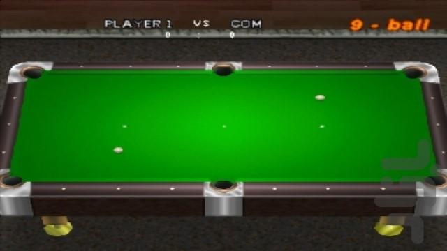 بیلیارد آمریکایی - Gameplay image of android game