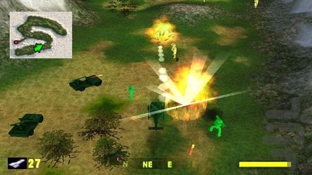 مردان ارتش حمله هوایی - Gameplay image of android game