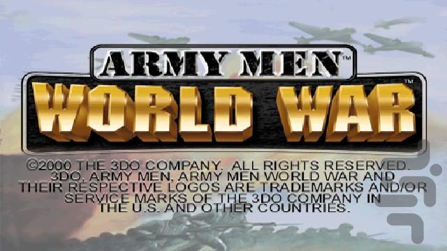 مردان ارتش جنگ جهانی - عکس بازی موبایلی اندروید