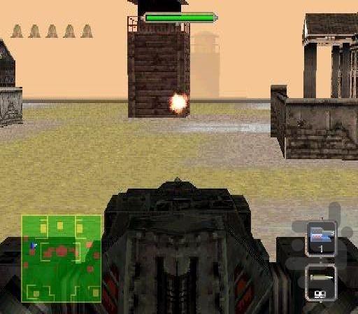 جنگ تانک ها پلی ۱ - عکس بازی موبایلی اندروید