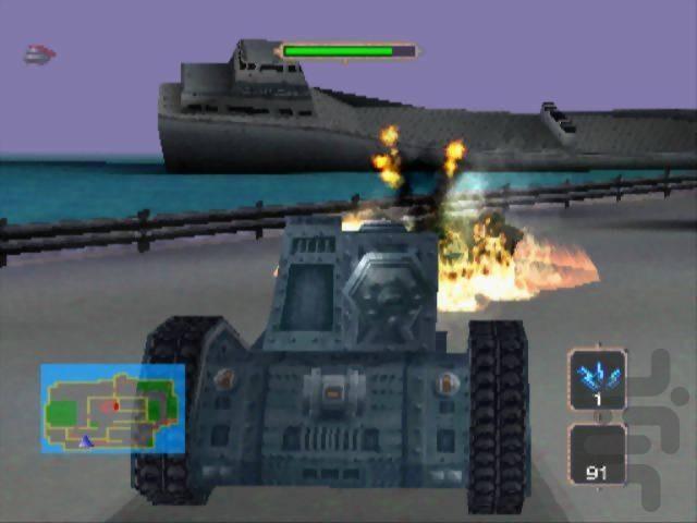 جنگ تانک ها پلی ۱ - عکس بازی موبایلی اندروید