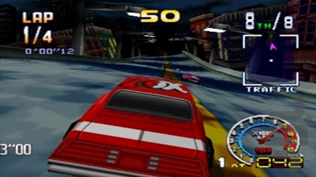 جاده آتشین - Gameplay image of android game