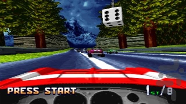 جاده آتشین - Gameplay image of android game