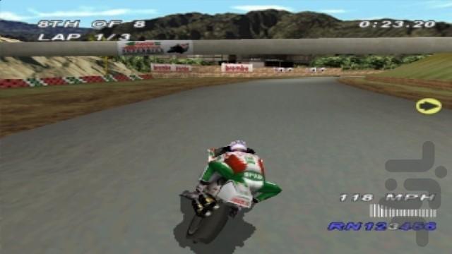 مسابقه موتور سواری هوندا - عکس بازی موبایلی اندروید