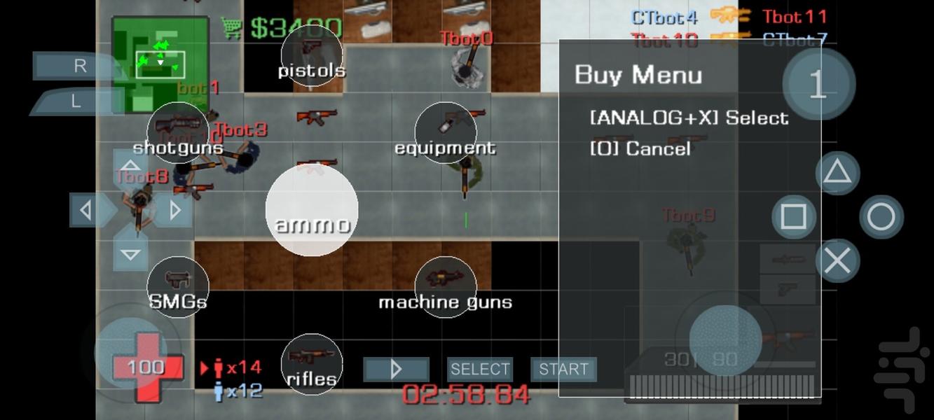 کانتر استریک ایزومتریک - عکس بازی موبایلی اندروید