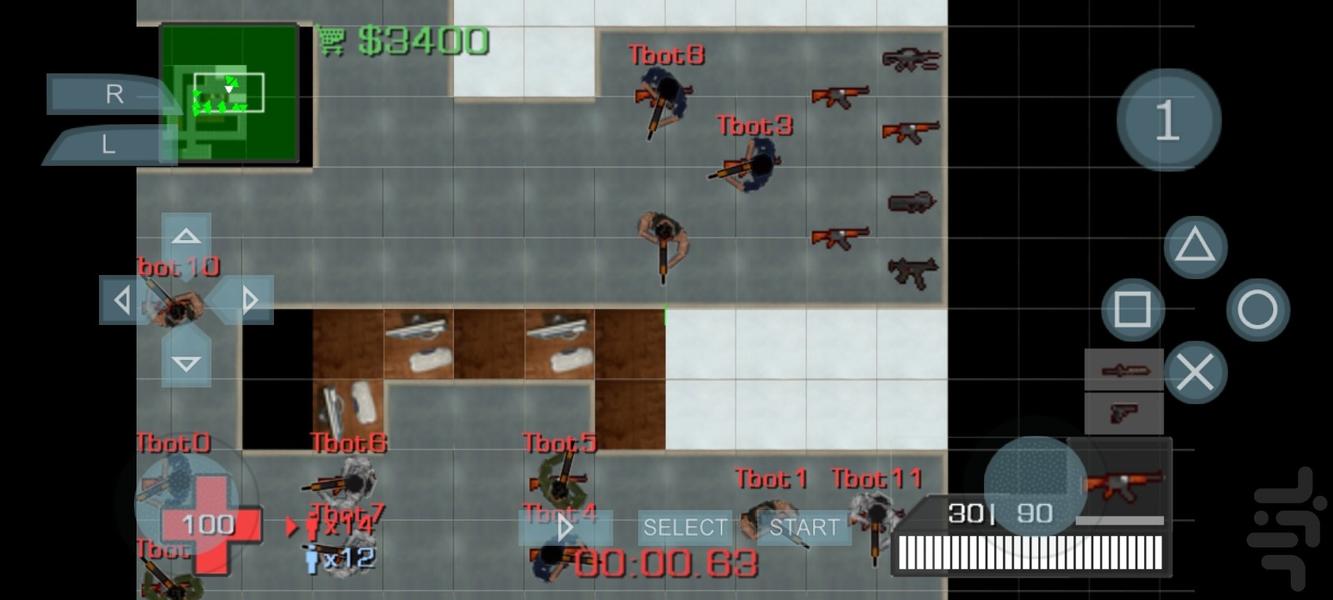 کانتر استریک ایزومتریک - عکس بازی موبایلی اندروید