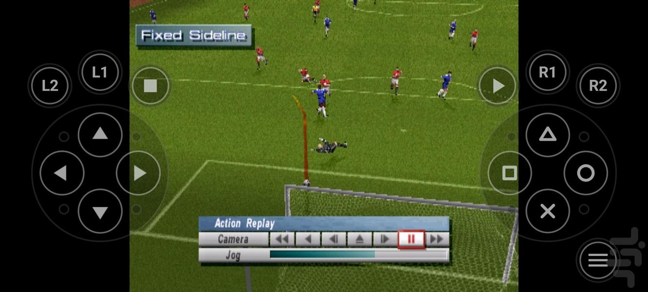 فوتبال دیوید بکهام - Gameplay image of android game