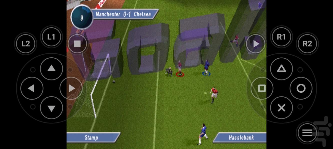 فوتبال دیوید بکهام - Gameplay image of android game