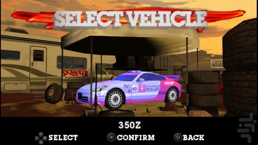 رالی خاکی - عکس بازی موبایلی اندروید