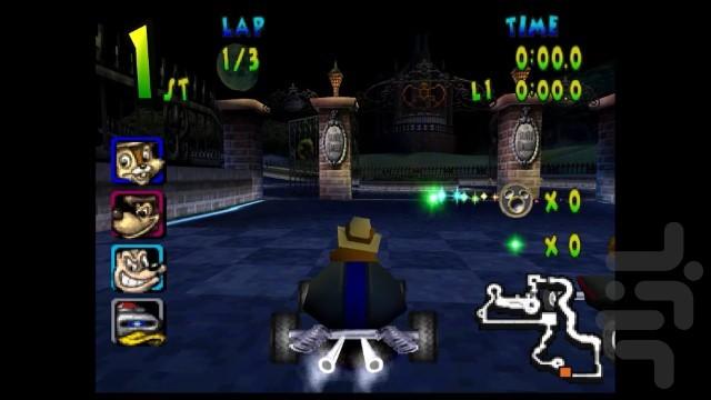 مسابقه ماشینی دیزنی - عکس بازی موبایلی اندروید