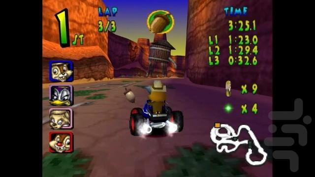 مسابقه ماشینی دیزنی - عکس بازی موبایلی اندروید