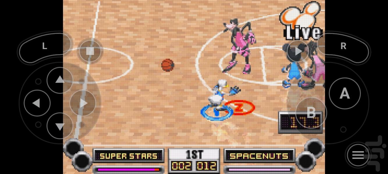 بسکتبال دیزنی - عکس بازی موبایلی اندروید