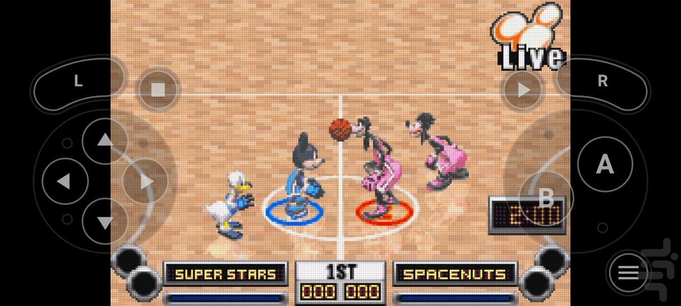 بسکتبال دیزنی - عکس بازی موبایلی اندروید