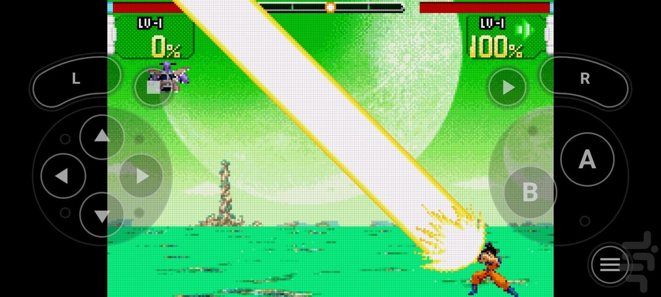 دراگون بال جنگجو 1 - Gameplay image of android game