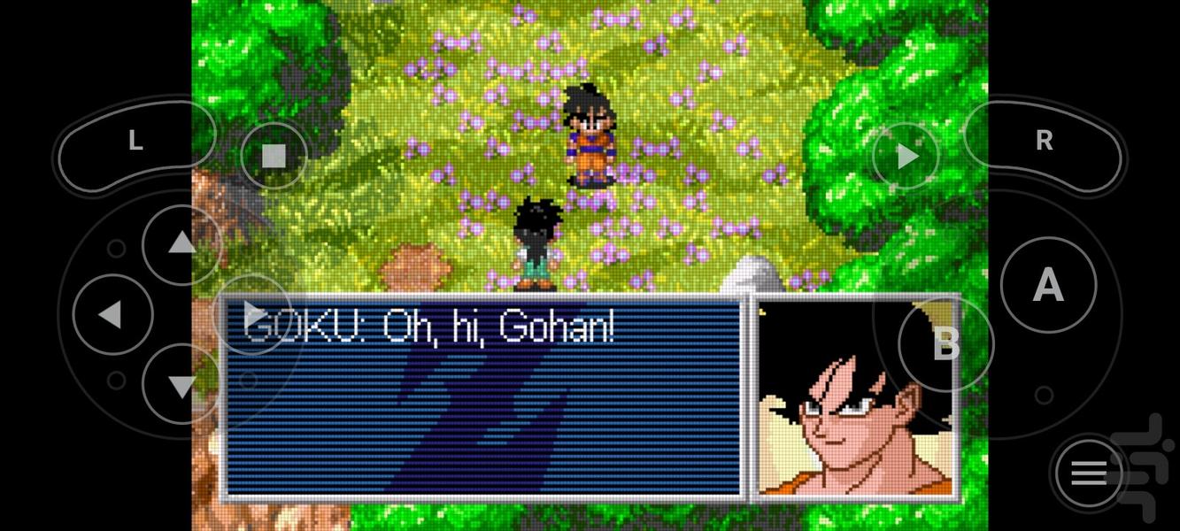 دراگون بال زد فشرده - Gameplay image of android game