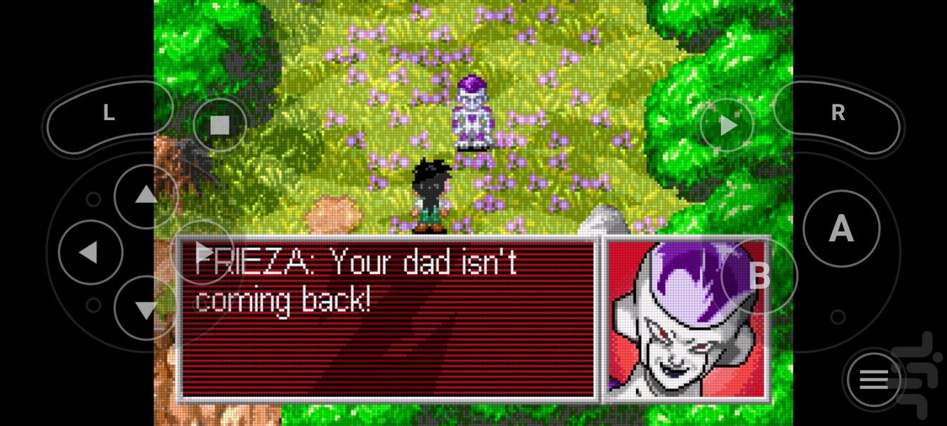 دراگون بال زد فشرده - Gameplay image of android game