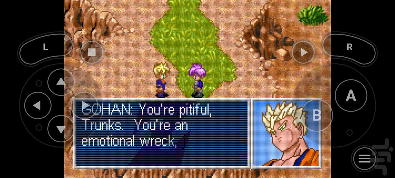 دراگون بال زد فشرده - Gameplay image of android game